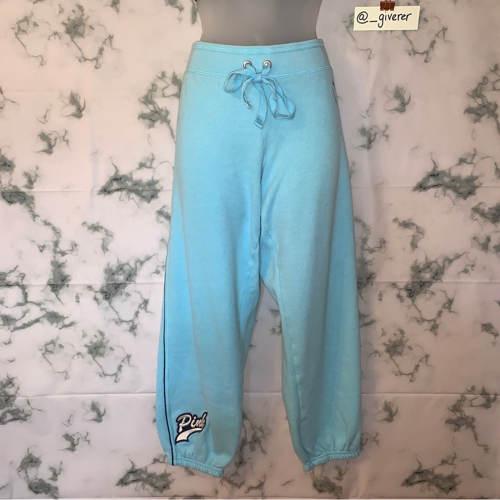 EUC Medium Pink Football Helmet Collegiate Sweatpants Joggers